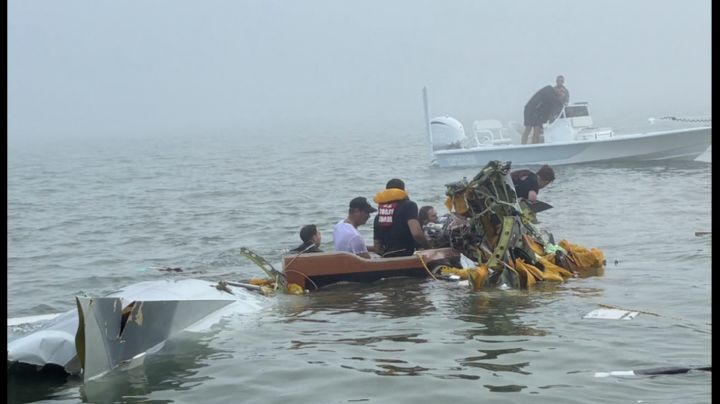 Federico de 2 años viajaba en el avión de la Marina que se accidentó en Texas