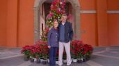 Foto ilustrativa de la nota titulada: Este es el mensaje navideño que envió Sheinbaum y Tarriba desde Palacio Nacional (Video)