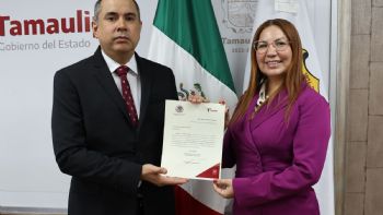 Secretaría de Finanzas fortalece la atención de la Oficina Fiscal en Matamoros con nuevo nombramient