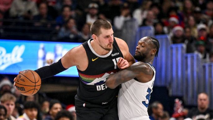 El pívot serbio Nikola Jokic se queda cerca del récord de puntos en el Christmas Day de la NBA