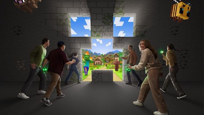 Minecraft llega a México con la primera experiencia inmersiva a gran escala del videojuego