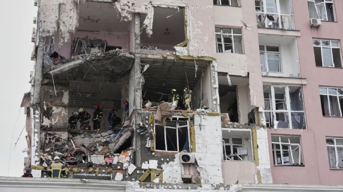 Ataque ruso sobre Kiev deja un muerto, 32 heridos y corta la calefacción a un tercio de la capital