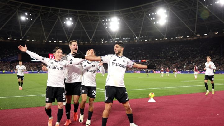 Raúl Jiménez anota el gol del triunfo para el Fulham en su último partido del año