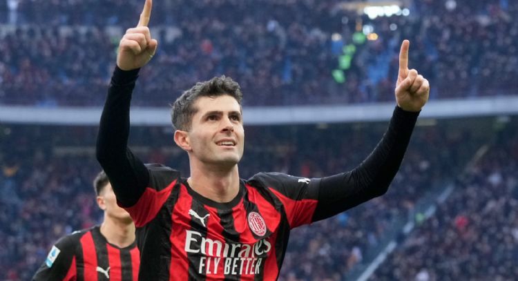 Pulisic cierra 2025 con un gol para el AC Milan