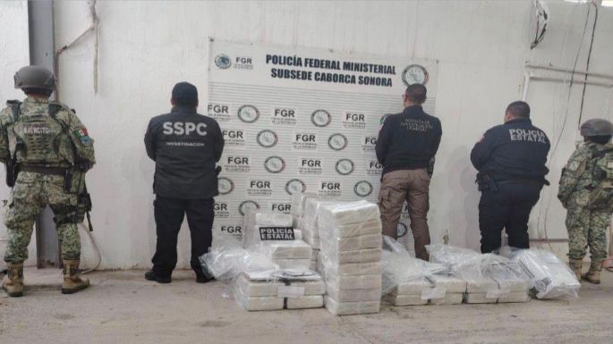 Resultado de la estrategia de Durazo: 400 kilos de cocaína fuera de circulación