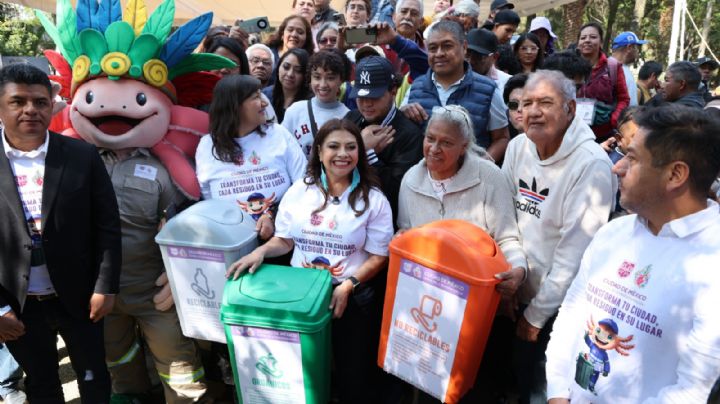 Brugada encabeza arranque de campaña para separación de residuos en CDMX