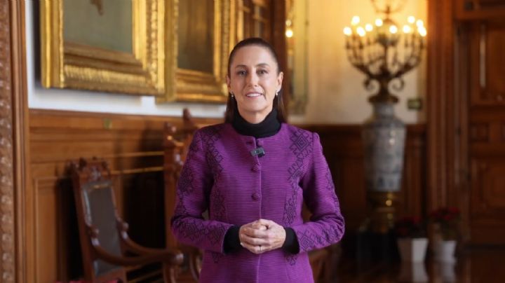 En mensaje de Año Nuevo, Sheinbaum desea “amor a sus familias, al prójimo y a nuestra patria”