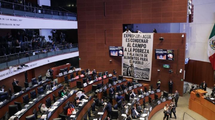 En fast track y sin cambiar una coma, la 4T en el Senado consuma la polémica Ley de Aguas