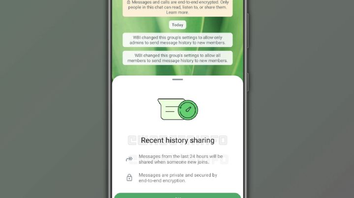 WhatsApp ayudará a nuevos integrantes de grupos a ponerse al día con historial de mensajes recientes
