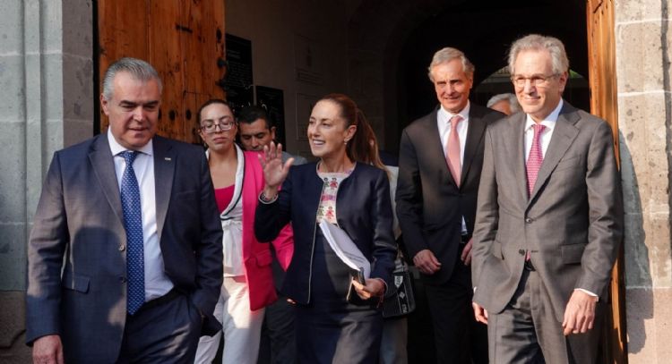 Los hombres más ricos de México respaldan a Sheinbaum ante su reunión con Trump