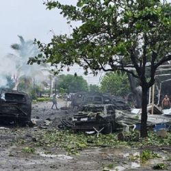 Explosión de coche bomba en Coahuayana, Michoacán, deja al menos dos muertos