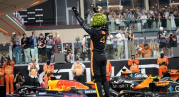 Lando Norris de McLaren gana su primer título de F1 tras terminar tercero en el GP de Abu Dabi