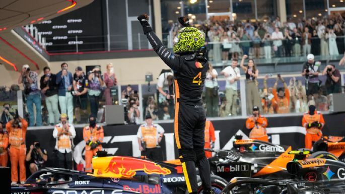Lando Norris de McLaren gana su primer título de F1 tras terminar tercero en el GP de Abu Dabi