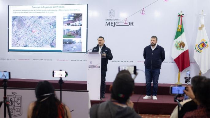 Asciende a seis el número de personas muertas por explosión de coche bomba en Coahuayana