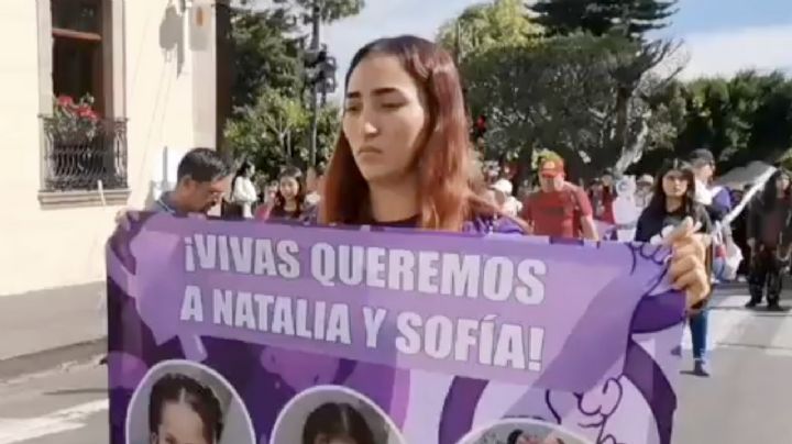 Marchan en Morelia para exigir justicia por Maritza Espino, víctima de feminicidio
