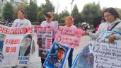 Foto ilustrativa de la nota titulada: Familiares de desaparecidos protestan por fallas de la Comisión de Búsqueda de Edomex