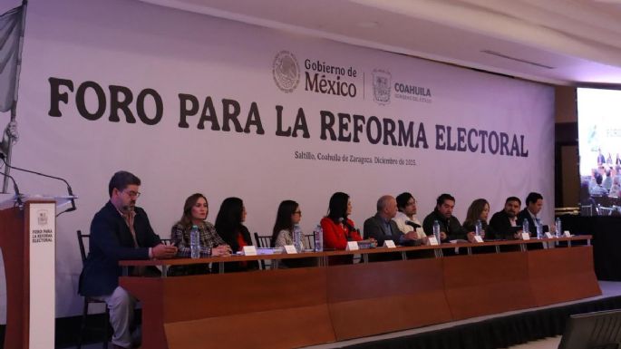 Dejan fuera participación ciudadana en foro de la reforma electoral en Coahuila