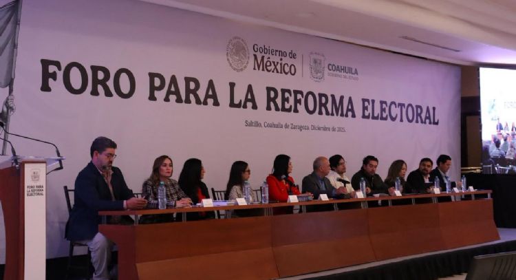 Dejan fuera participación ciudadana en foro de la reforma electoral en Coahuila