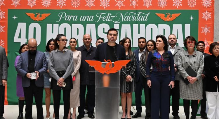 MC solicita periodo extraordinario para legislar reforma laboral de 40 horas