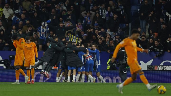 La racha ganadora del Real Madrid termina sorprendentemente con una derrota ante el Espanyol