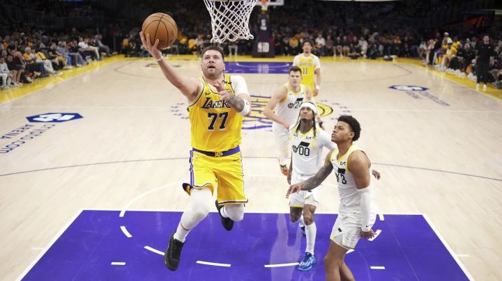 Luka Doncic debuta con los Lakers y conecta con LeBron James en la victoria por 132-113 sobre Utah