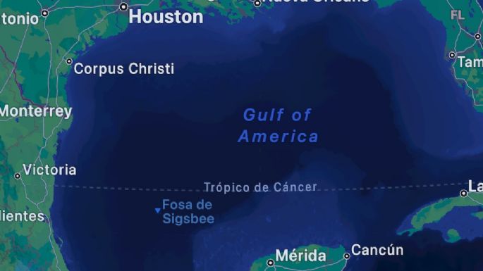 Apple cambia el nombre del Golfo de México a “Golfo de Estados Unidos” en su servicio de mapas