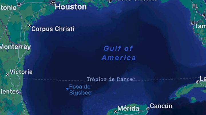 Apple cambia el nombre del Golfo de México a “Golfo de Estados Unidos” en su servicio de mapas