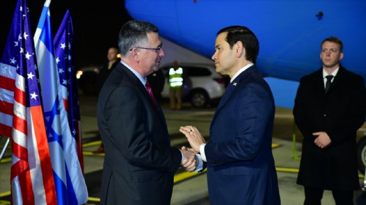 Marco Rubio llega a Israel en su primera visita oficial como secretario de Estado