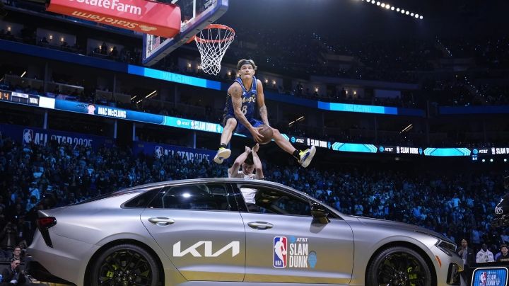 Mac McClung logra el primer triplete consecutivo en un concurso de clavadas de la NBA (Video)