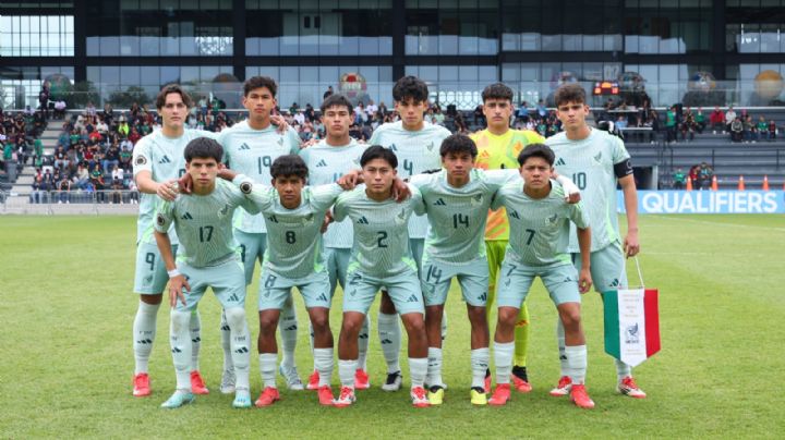 La Selección Mexicana Sub-17 clasificó a la Copa del Mundo de Qatar 2025