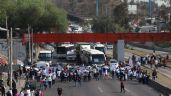 Megamarcha y bloqueos de transportistas y sector salud paralizaron vialidades del Valle de México