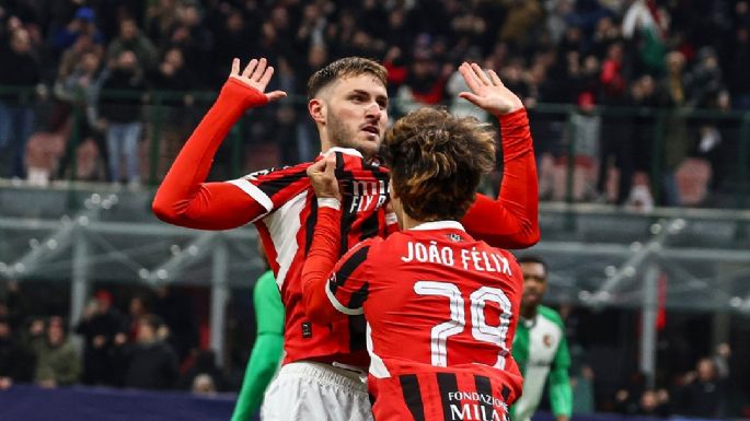 Feyenoord eliminó al Milan de la Champions League pese al gol de Santiago Gimenez