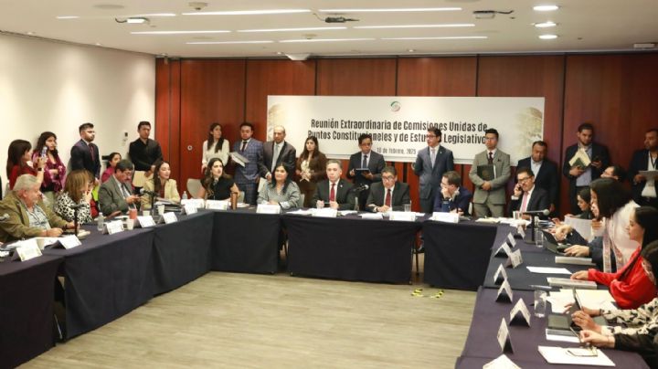 Dictamen sobre nepotismo y la no reelección avanza en comisiones del Senado