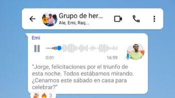 WhatsApp permitirá recibir las transcripciones de los mensajes de voz de manera automática