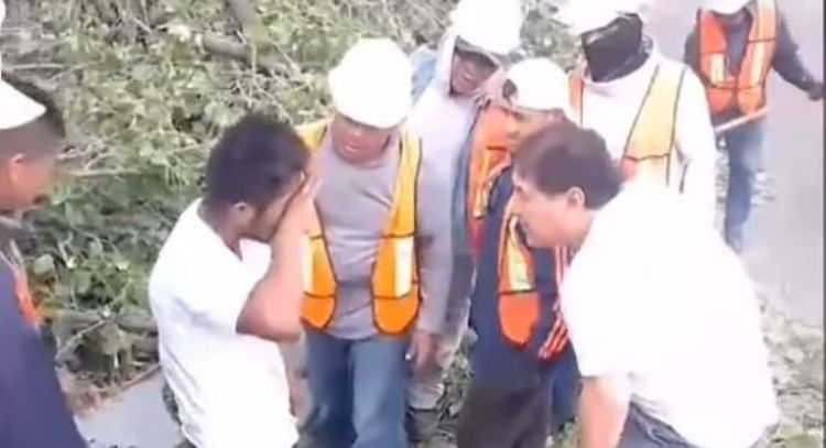 Hombre vive, por dos años, en un registro subterráneo de la CFE, en la Autopista Puebla-México