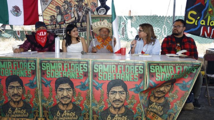 Bases de apoyo al EZLN exigieron justicia por el asesinato del activista Samir Flores