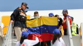 Aterrizan en Venezuela casi 250 migrantes procedentes de México tras deportación desde EU (Video)