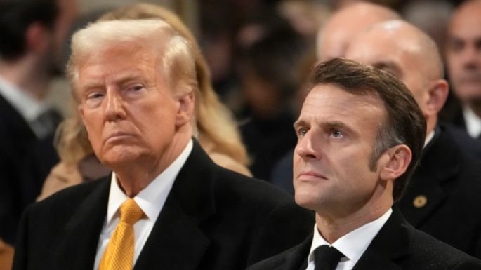 Trump se reúne con Macron en la Casa Blanca ante incertidumbre sobre lazos con Europa y Kiev