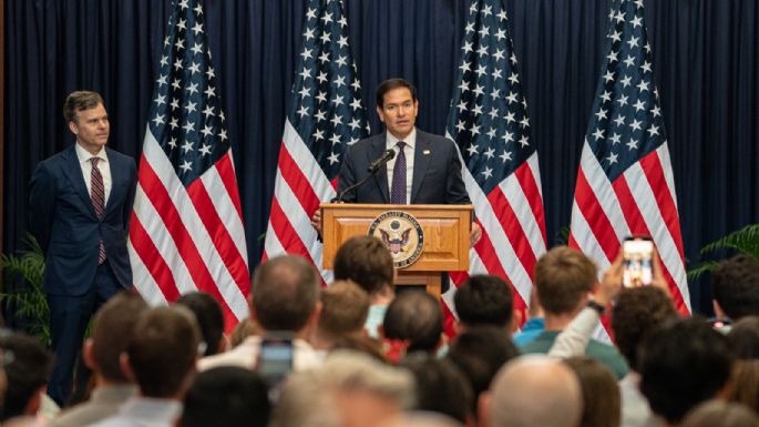 Marco Rubio asegura que la frontera de EU "no comienza en Texas y México, sino mucho antes"