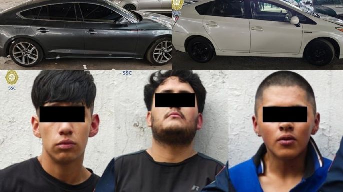 Arrestan a tres jóvenes por robo de dos vehículos de alta gama en hotel en Santa Fe