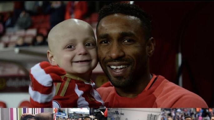 Bradley Lowery y Jermain Defoe: futbol contra el cáncer