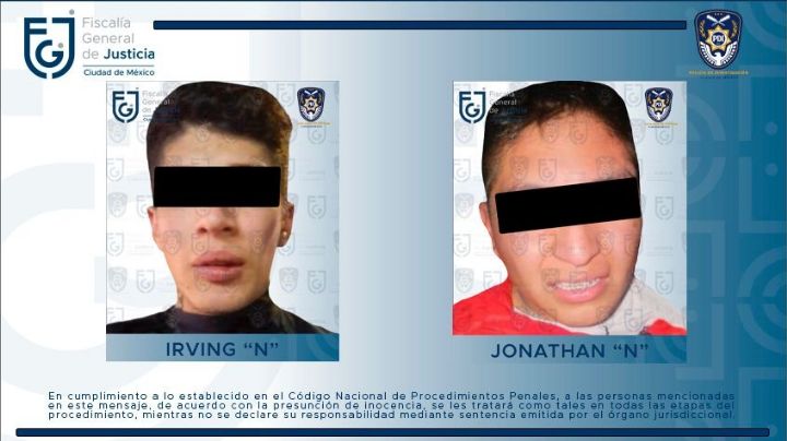 Detienen en flagrancia a dos presuntos extorsionadores de transportistas