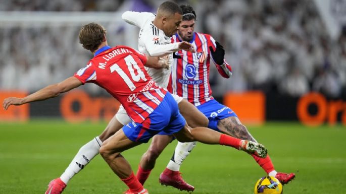 Mbappé y Álvarez marcan y el derbi madrileño acaba con empate a uno