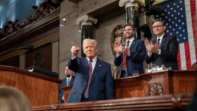 Trump advierte que arresto de activista propalestino en Columbia será “el primero de muchos”