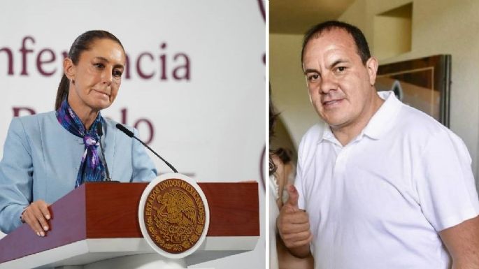 Desafuero de Cuauhtémoc Blanco “tiene que sustentarse, que no sea un asunto político”: Sheinbaum