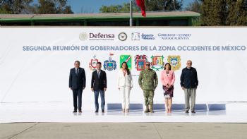 Gobernadores de Aguascalientes, Colima, Jalisco, Nayarit y Zacatecas acuerdan reforzar seguridad