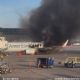 Avión de American Airlines se incendia en aeropuerto de Denver (Video)