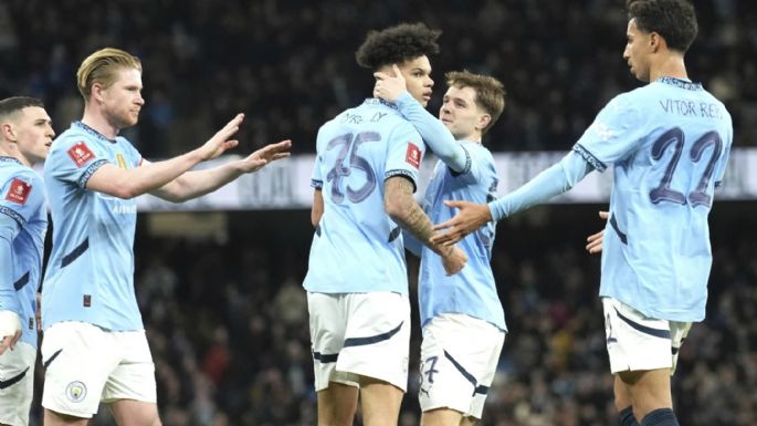 El Manchester City vence al Plymouth y alcanza los cuartos de final de la FA Cup