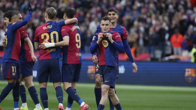 El Barcelona golea 4-0 a la Real Sociedad y se coloca como líder en LaLiga