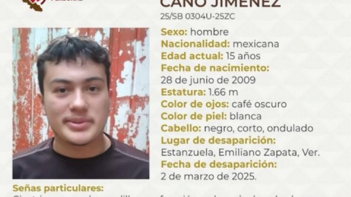 Víctor, estudiante de 15 años, aparece sin vida tras ser reportado desaparecido en Veracruz